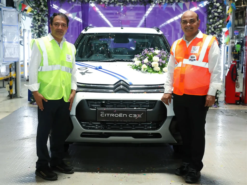 stellantis india 50000 vehicles thiruvallur milestone