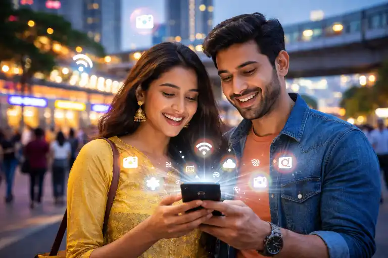 india mobile data usage 31gb 5g growth