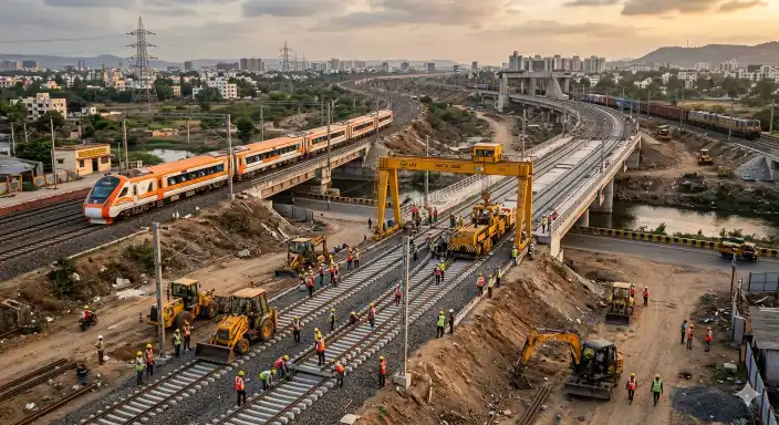 indian railways expansion 1.53 lakh crore 2025-26