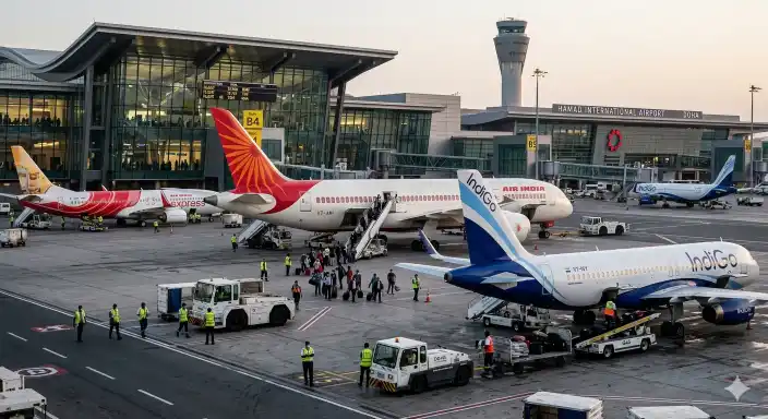 india doha flights resume hamad airport