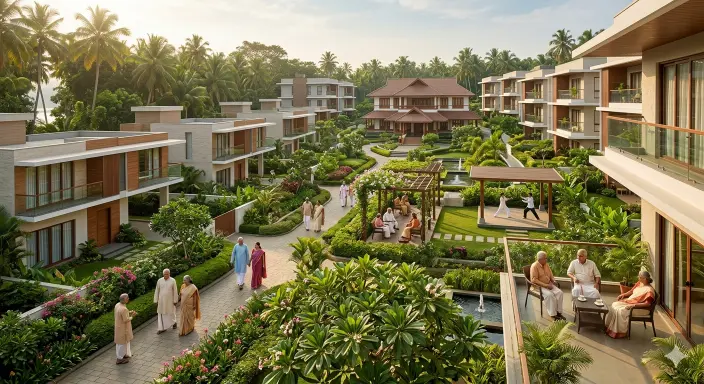 vedaanta senior living eden gardens kottayam launch