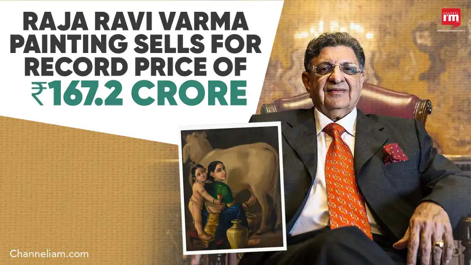Ravi Raj Raja Raja Ravi Varma Painting Sells for ₹167.2 Crore