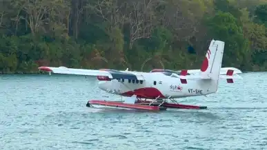 skyhop seaplane india rishikesh test flight