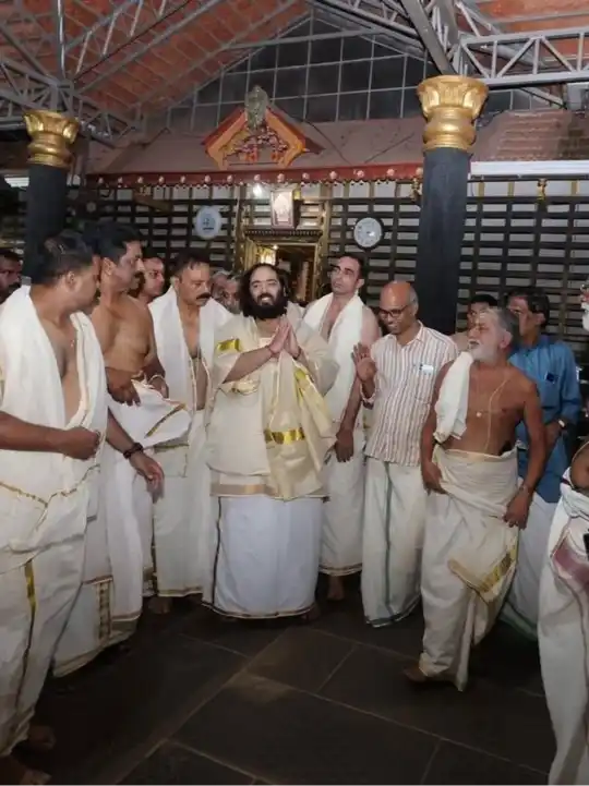 anant ambani kerala temple donation elephant welfare