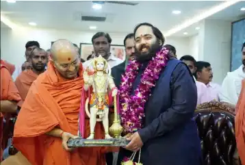 anant ambani donation gaushala temples