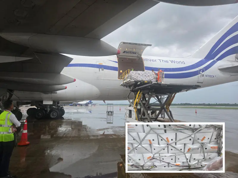 lulu group mango cargo flights kochi gcc