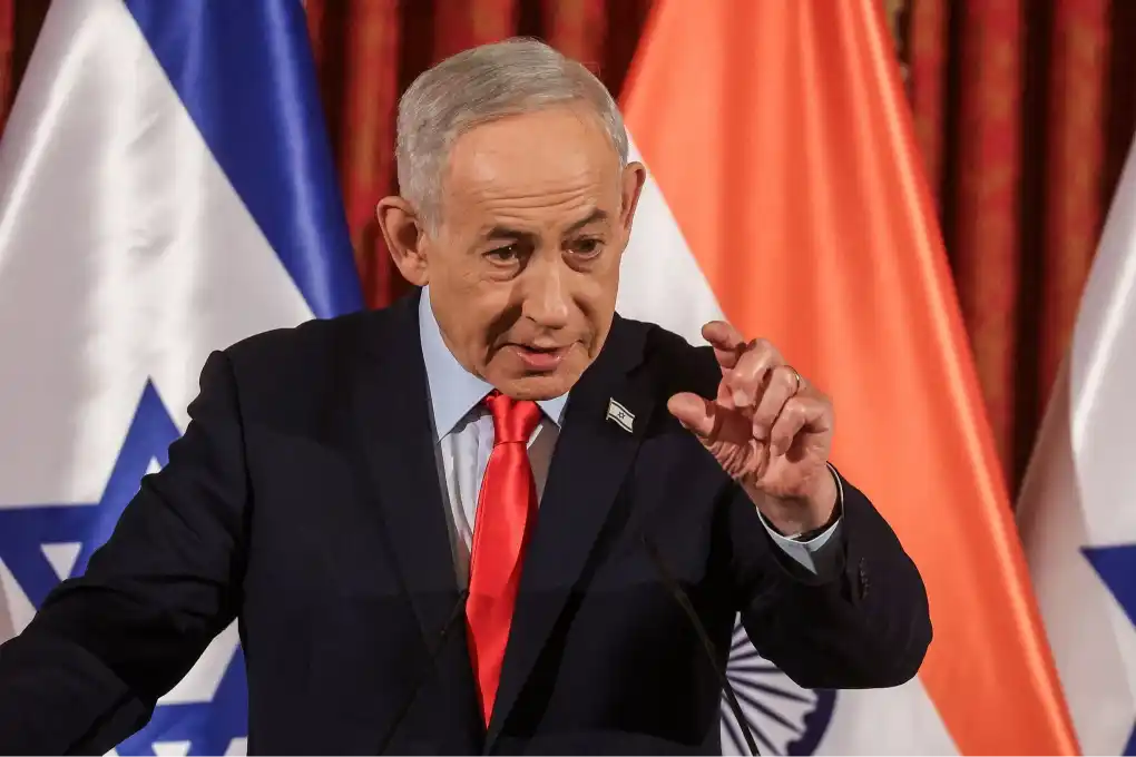 benjamin netanyahu praises india-israel partnership