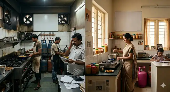 lpg price hike commercial cylinders india