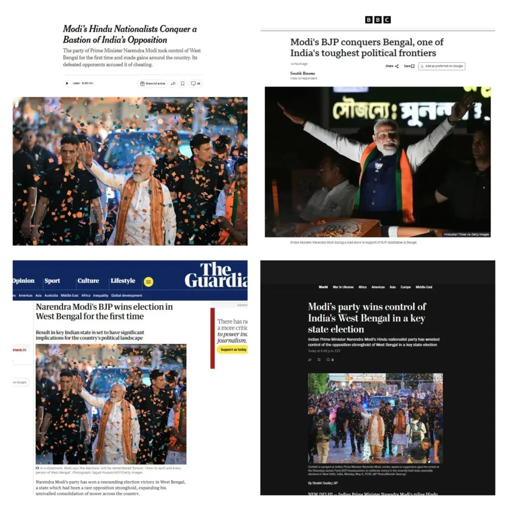 india election results global media bjp vijay tvk