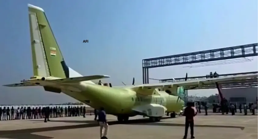 tata airbus c295 final assembly line vadodara