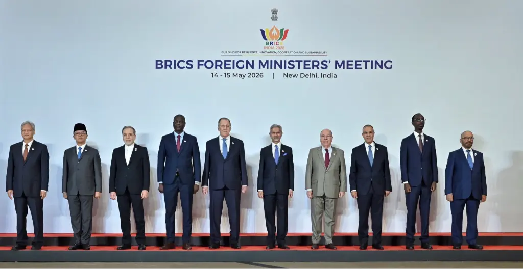 brics foreign ministers meeting new delhi 2026