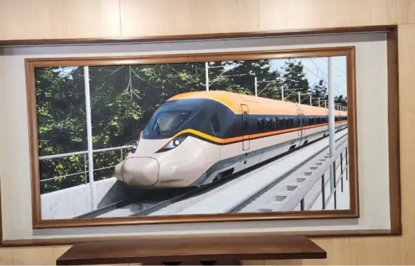 mumbai-ahmedabad bullet train first glimpse