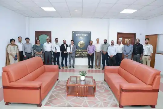 cochin shipyard invests maritech integrated maritime