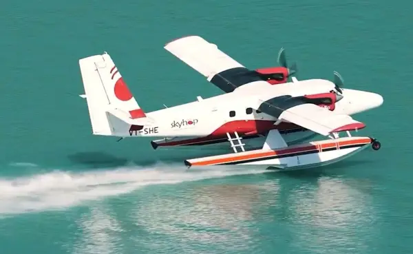 india seaplane services lakshadweep