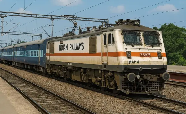 indian railways new logo 18 stars