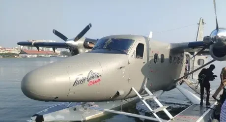 lakshadweep seaplane services kochi connectivity