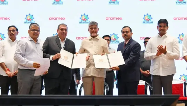 andhra pradesh aramex export logistics partnership