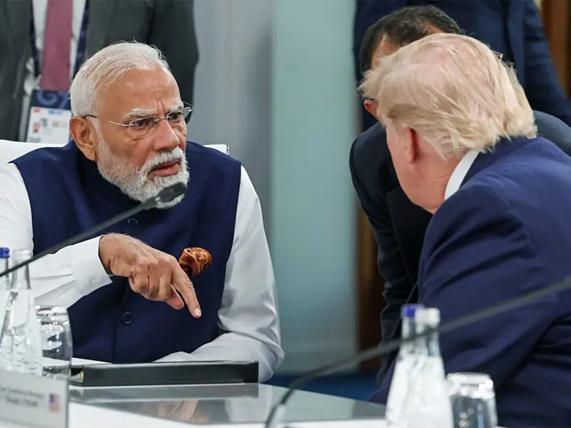modi-trump g7 summit meeting trade security talks