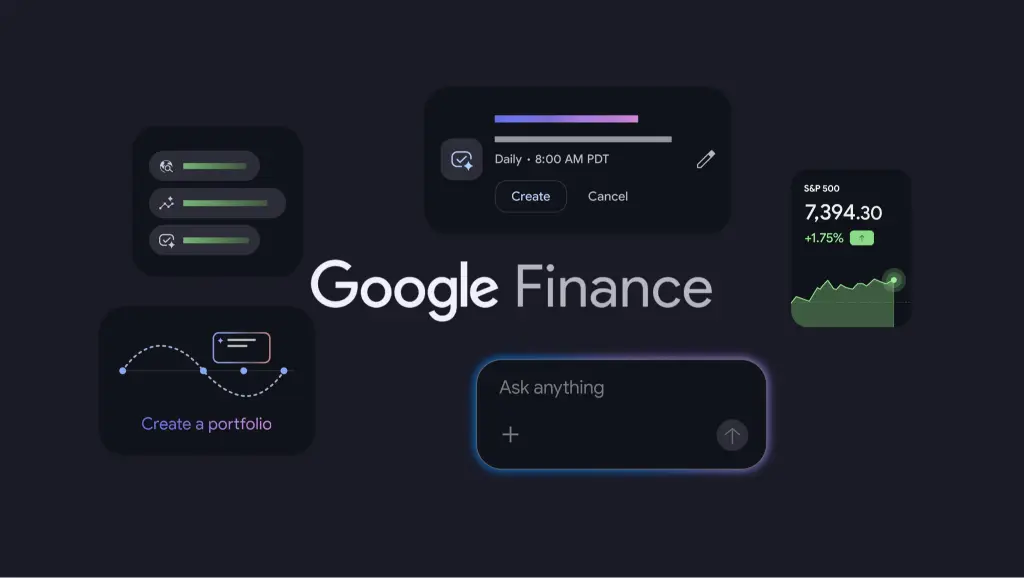 google finance android app ai powered insights