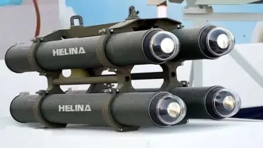 helina anti tank guided missile drdo india