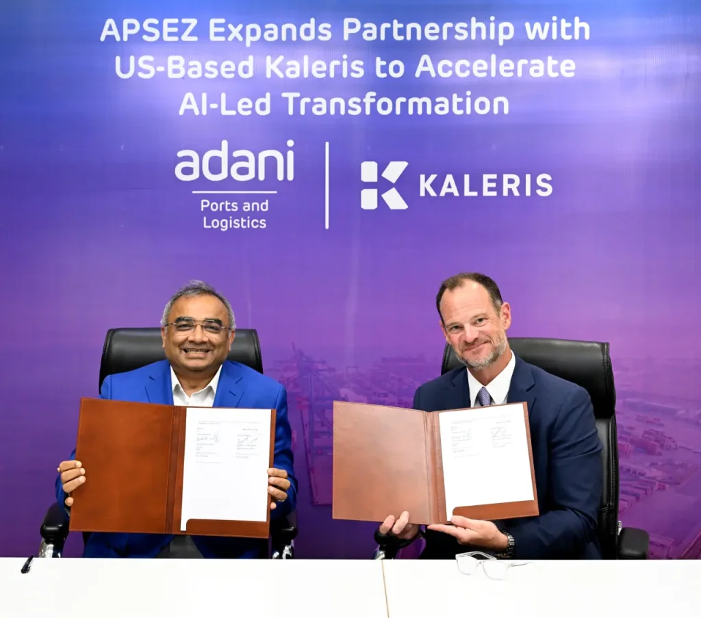 apsez kaleris ai transformation ports logistics