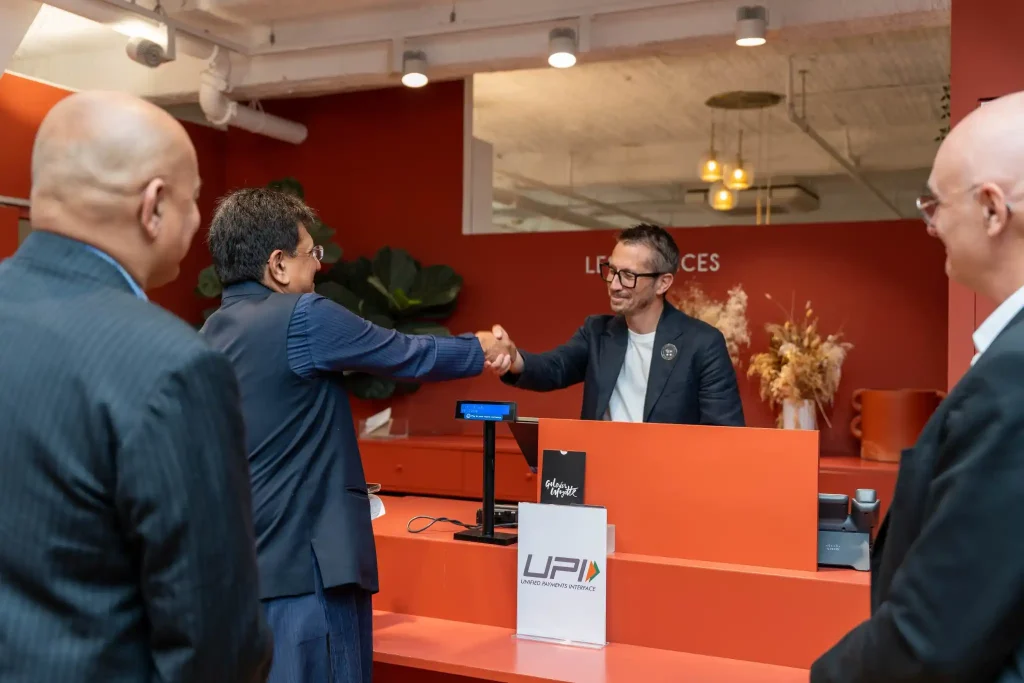upi launch france department store digital payments