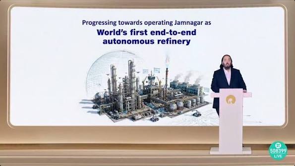 Reliance AI Autonomous Refinery Jamnagar