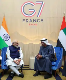  modi-uae president brics invitation g7 summit