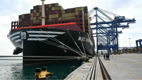 msc stake vizhinjam port adani