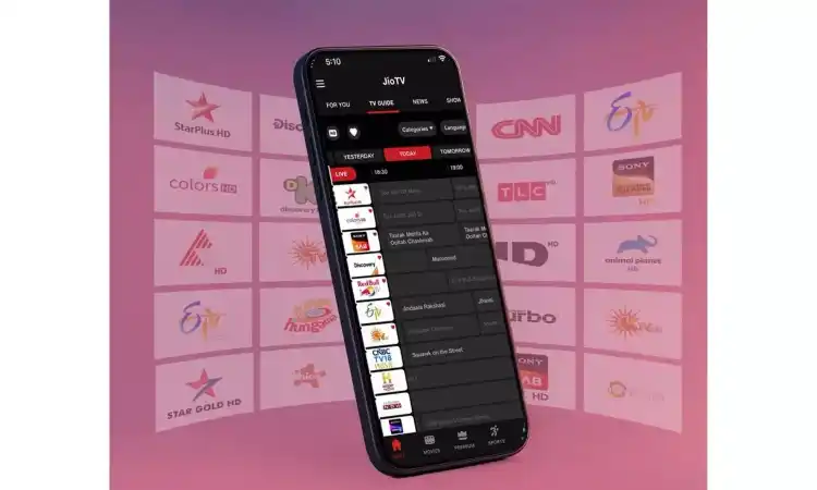 jio rs 55 jiotv pro pack live tv channels