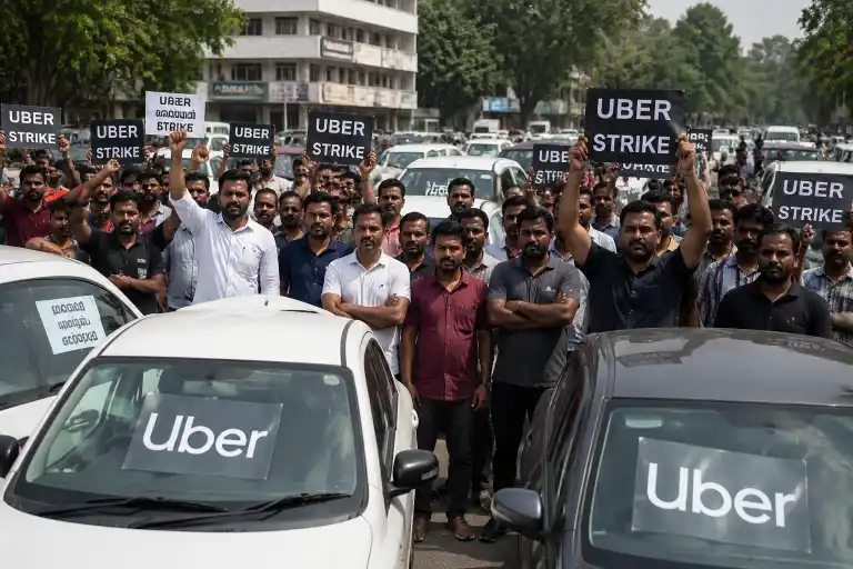 kerala online taxi drivers strike called off uber one week