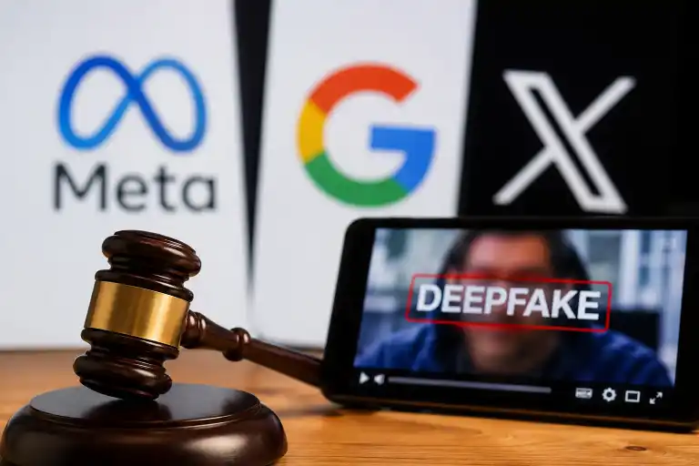 nitin gadkari deepfake defamation case meta x google