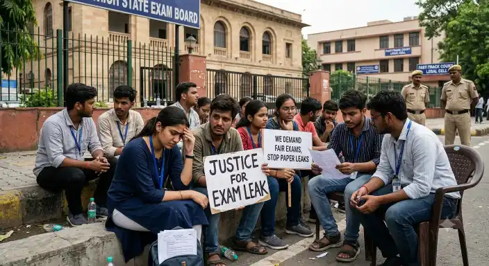 pm modi fast track courts exam paper leaks