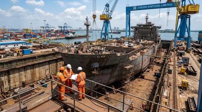 kochi shipbuilding unit malabar cements artson engineering