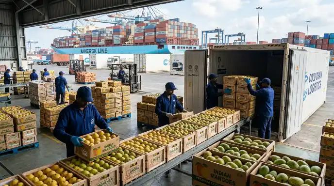 sea export indian mangoes dubai dashehari langra