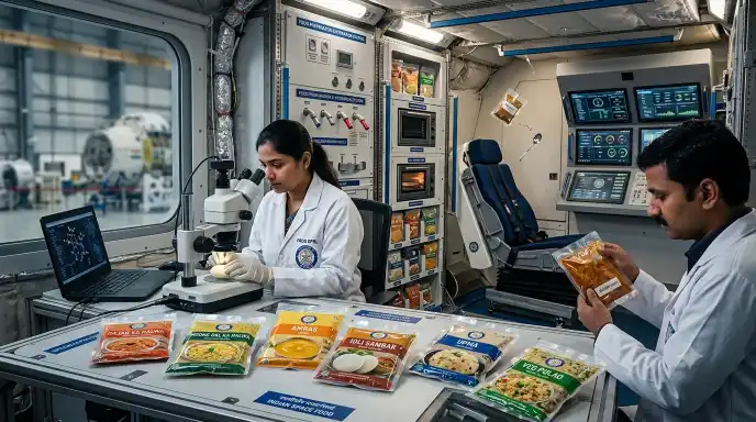 indian space food approved for astronauts gaganyaan