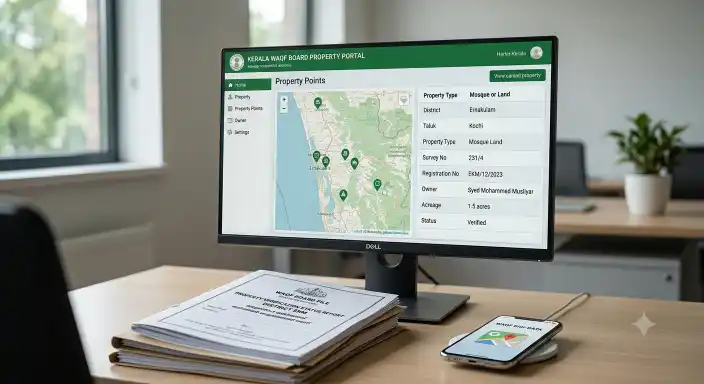 kerala waqf properties umeed portal digitisation