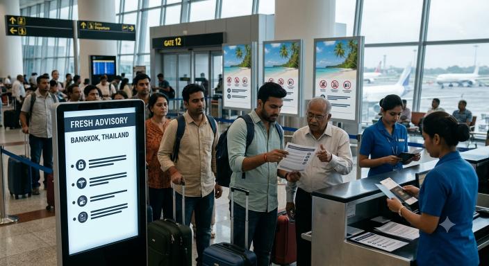 Indian Embassy travel advisory for Thailand