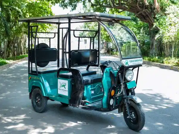 BikeWo Yubhas Renewables solar-assisted electric three-wheelers