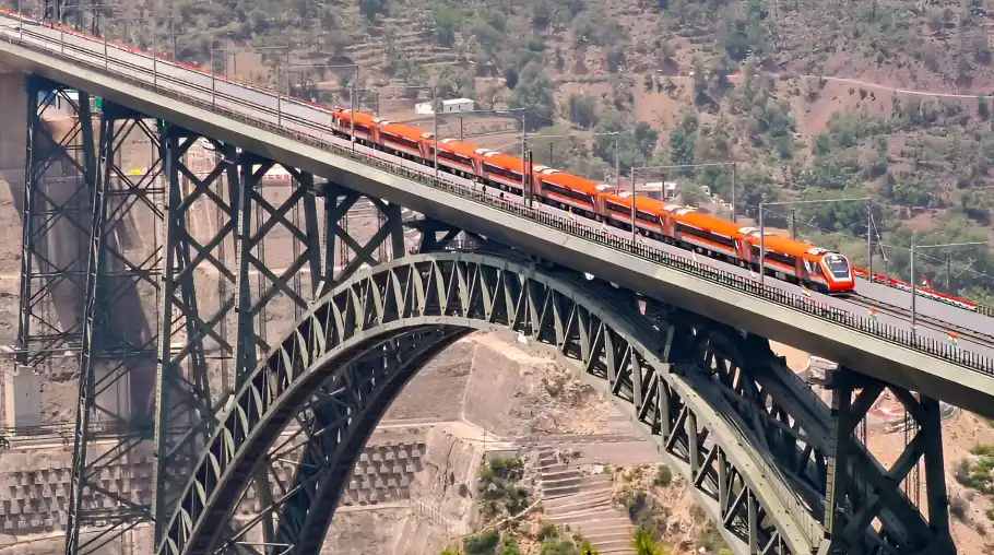 vande bharat chenab bridge jammu kashmir