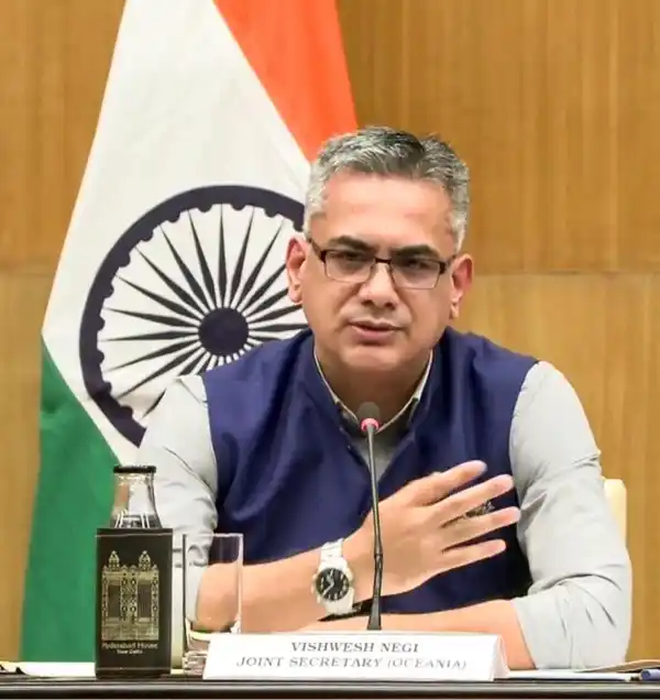 vishwesh negi appointed india ambassador iran