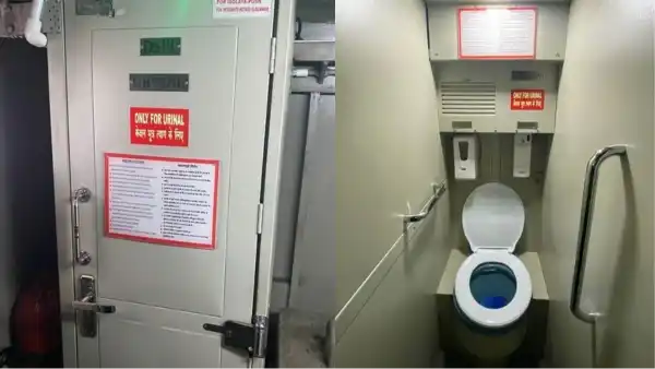 indian railways waterless urinals electric locomotives