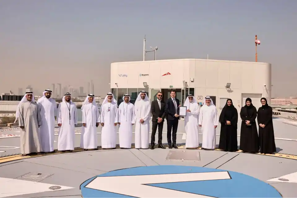 skyports vdx vertiport dubai evtol