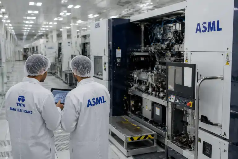 tata electronics asml semiconductor components india