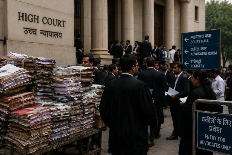 india judicial backlog pending cases supreme court high courts