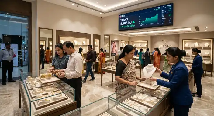 titan shares q1 fy27 results stock rally