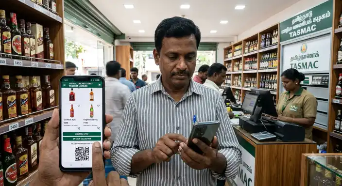 tasmac online liquor booking portal tamil nadu