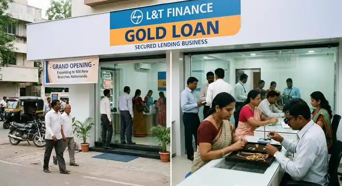 lt finance 500 gold loan branches expansion