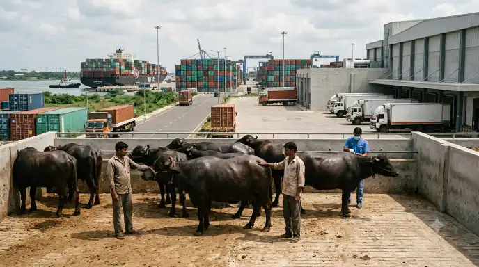 india buffalo meat exports growth 2026