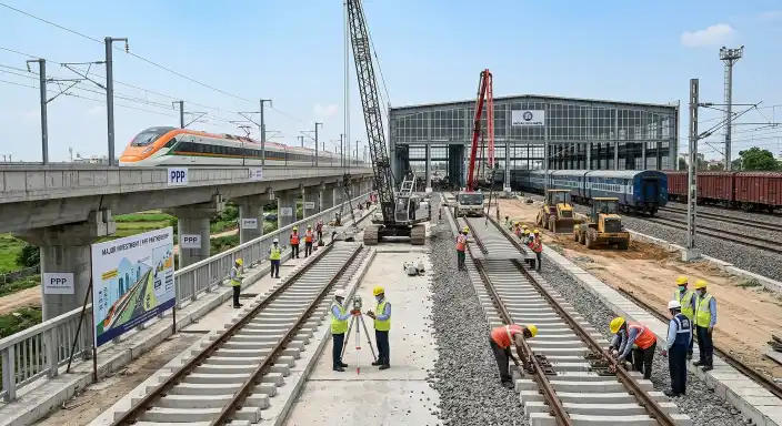 indian railways ppp projects 1.8 lakh crore